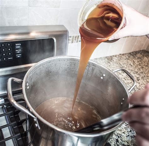 making malt extract.